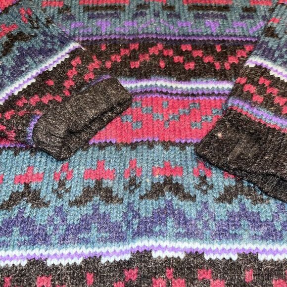 Woolrich VTG Wool Mohair Blend Pullover Sweater Womens XL Preowned Note - Picture 2 of 6